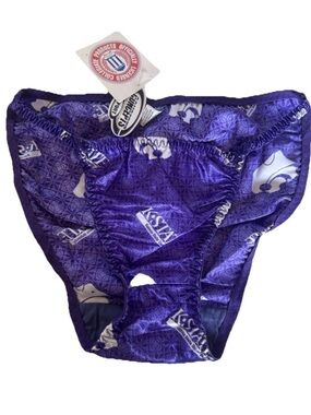 4 Women’s K-state Brief with Logo Print NWT bundle lot 4 pack of 1-M,2-L,1-XL